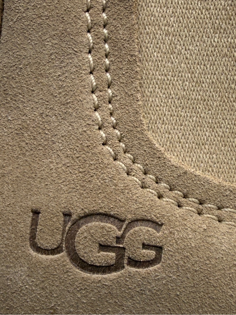 UGG Ashton Chelsea Boots 6 Brown Suede Waterproof Yellow Ankle Casual Chunky - Picture 3 of 13